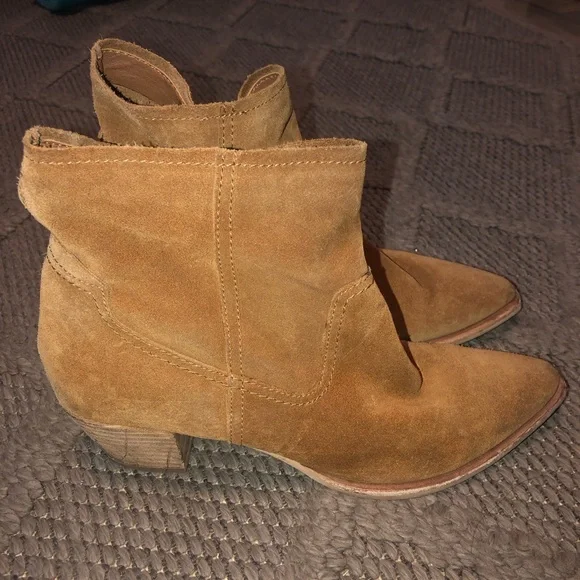 Dolce Vita Suede Booties - Picture 2 of 6